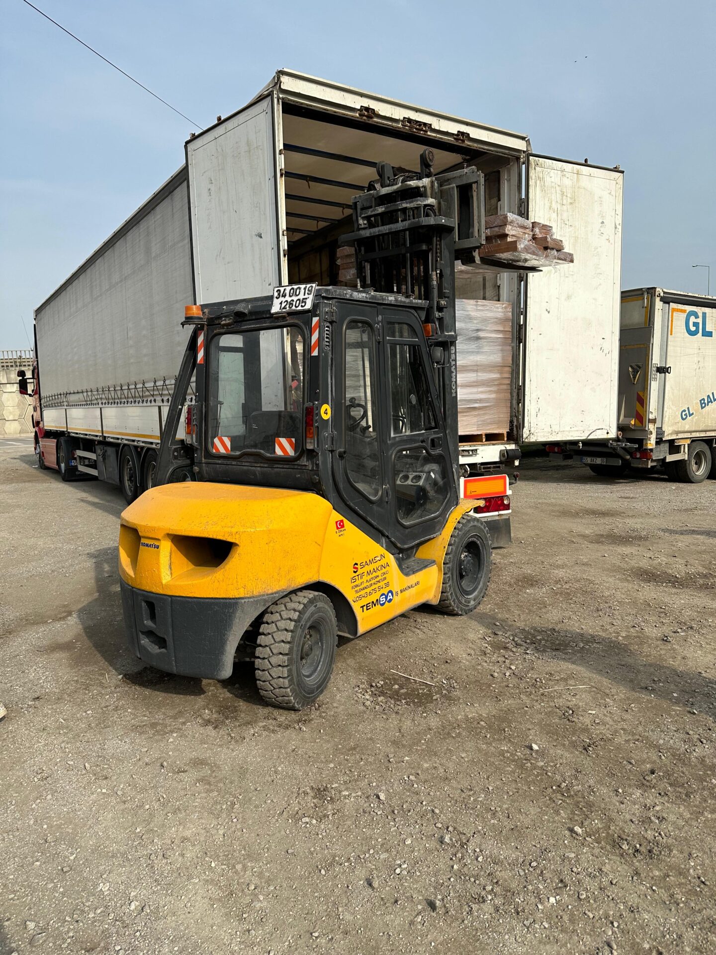 samsun 5 ton forklift kiralama Samsun İstif Makina