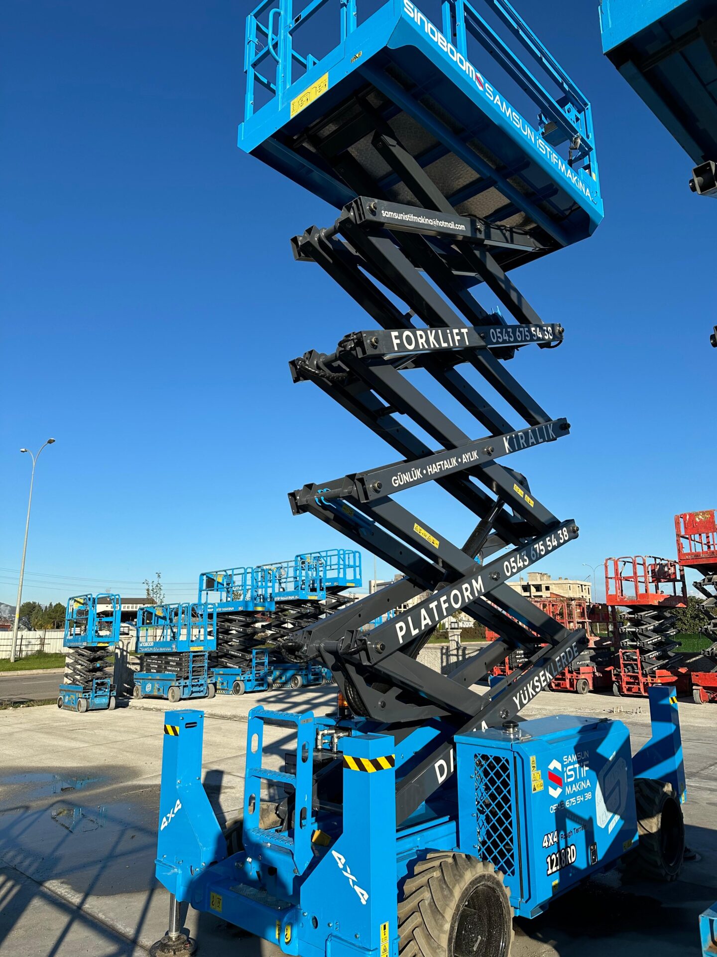 10 Metrelik Makaslı Platform Kiralama 1 samsun-manlift-kiralama