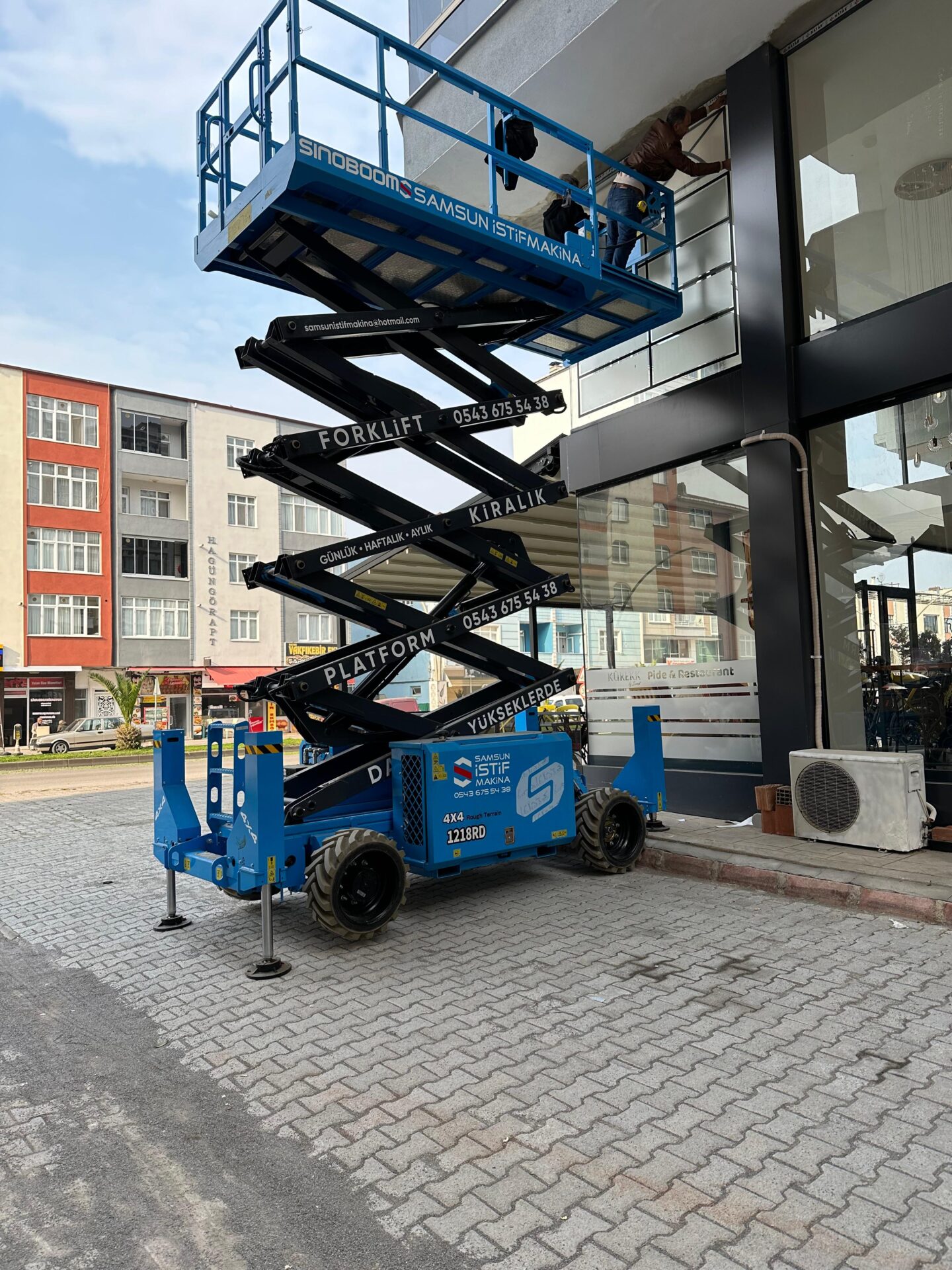 samsun istif platform hizmeti Samsun İstif Makina