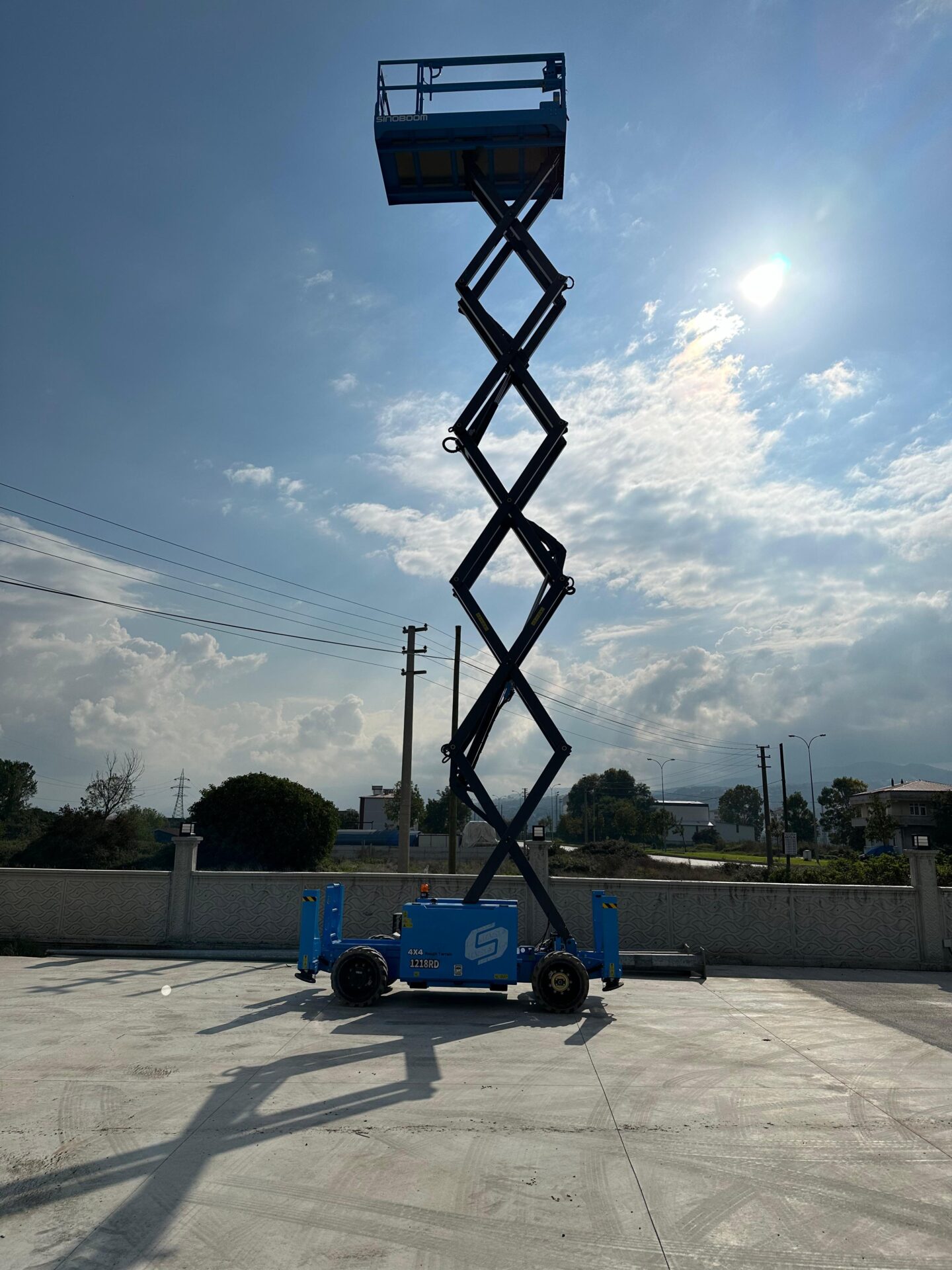 Tekkeköy Kiralık Manlift 1 samsun platform Samsun İstif Makina
