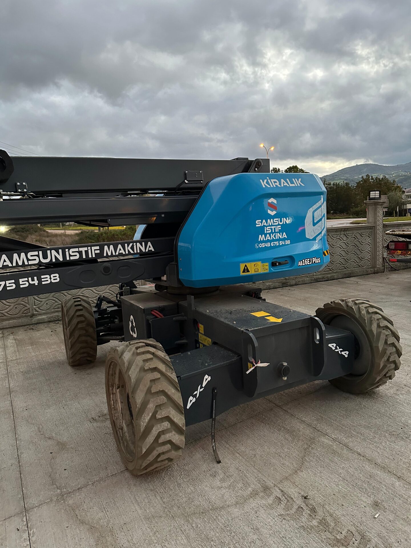 samsun platformm kiralamma Samsun İstif Makina