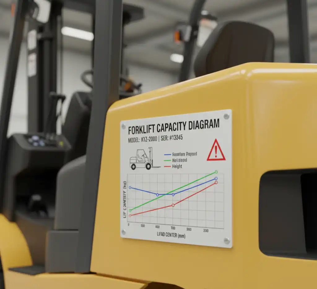 forklift yuk diyagrami Samsun İstif Makina